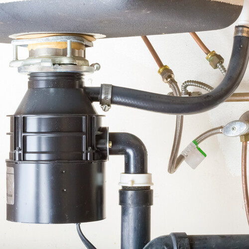 garbage disposal install